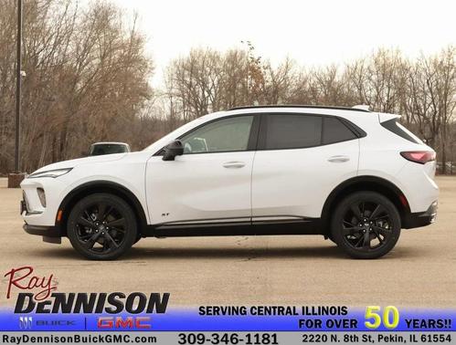 Iridescent White Tricoat 2026 Buick Envision Sport Touring AWD