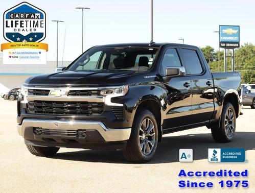Black 2024 Chevrolet Silverado 1500 LT