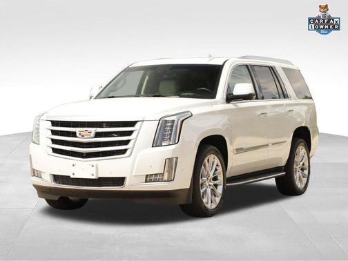 Crystal White Tricoat 2018 Cadillac Escalade Luxury