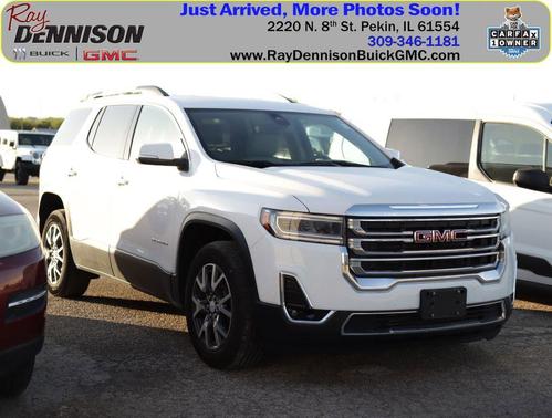 Summit White 2023 GMC Acadia AWD SLT