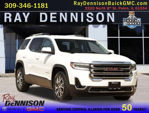 Summit White 2023 GMC Acadia AWD SLT