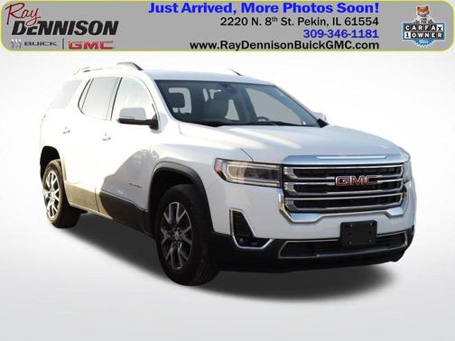 Summit White 2023 GMC Acadia AWD SLT