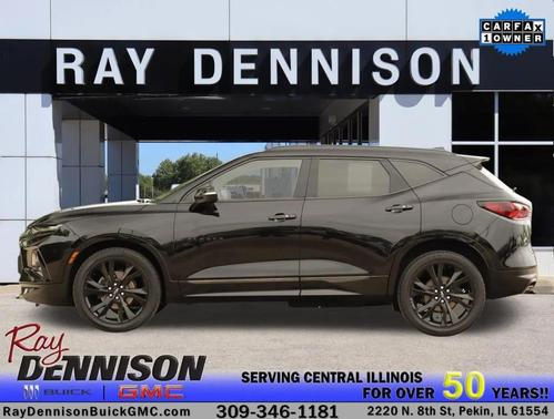 Black 2019 Chevrolet Blazer RS