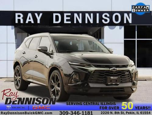 Black 2019 Chevrolet Blazer RS