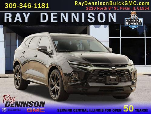 Black 2019 Chevrolet Blazer RS