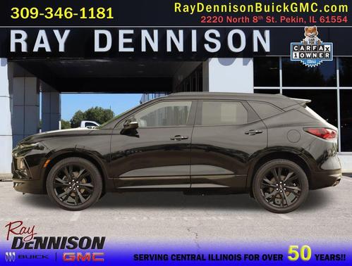Black 2019 Chevrolet Blazer RS