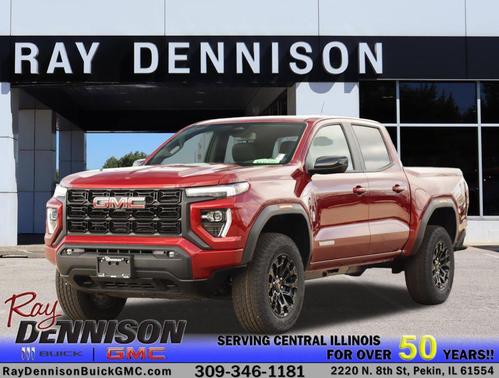 Volcanic Red Tintcoat 2026 GMC Canyon Elevation