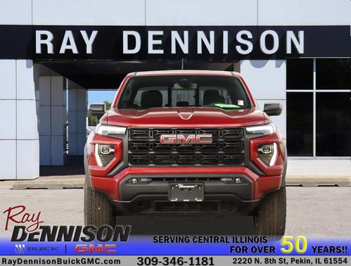 Volcanic Red Tintcoat 2026 GMC Canyon Elevation