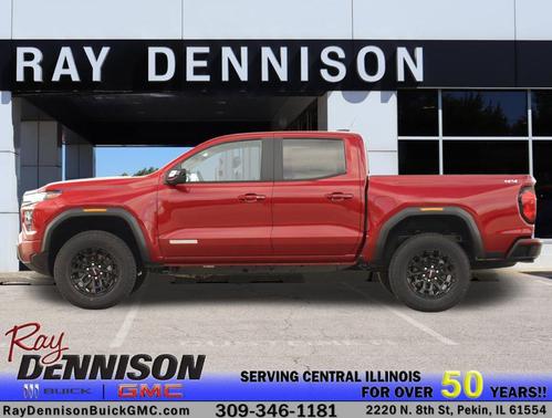 Volcanic Red Tintcoat 2026 GMC Canyon Elevation