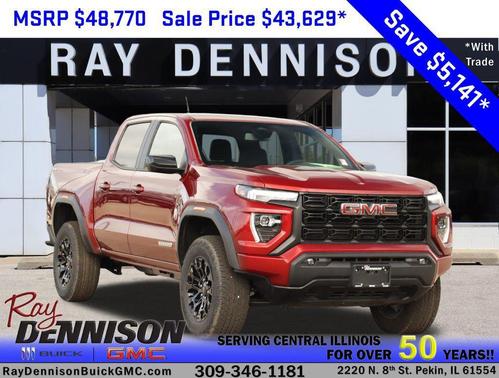 Volcanic Red Tintcoat 2026 GMC Canyon Elevation