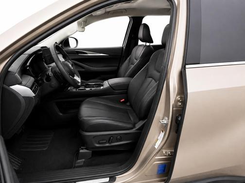Warm Titanium 2023 INFINITI QX60 Luxe
