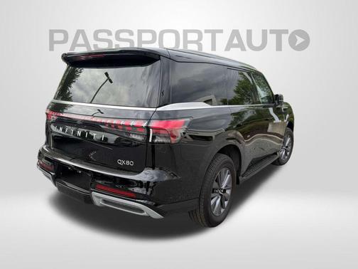 Black Obsidian 2025 INFINITI QX80 PURE