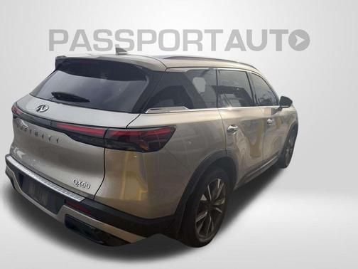 Warm Titanium 2023 INFINITI QX60 Luxe