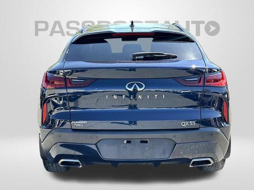 Hermosa Blue 2024 INFINITI QX55 LUXE