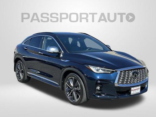 Hermosa Blue 2024 INFINITI QX55 LUXE
