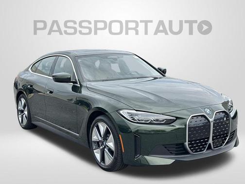 San Remo Green Metallic 2023 BMW i4 Gran Coupe eDrive35