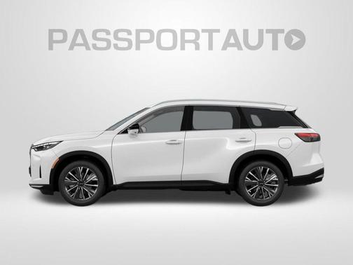 Radiant White 2027 INFINITI QX60 LUXE AWD