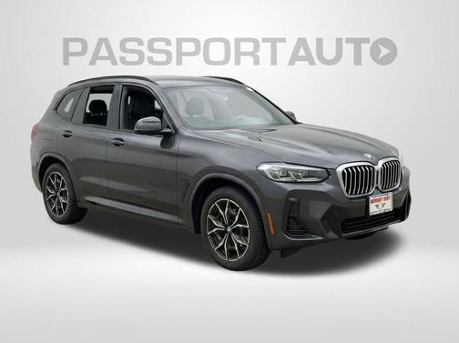 Dark Graphite Metallic 2022 BMW X3 xDrive30i