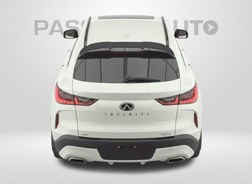 Radiant White 2025 INFINITI QX55 SENSORY