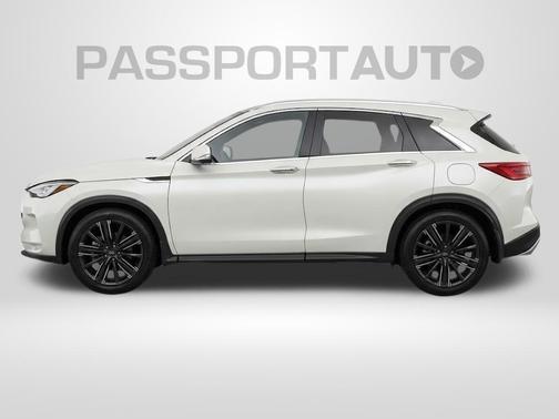 Majestic White 2022 INFINITI QX50 LUXE AWD