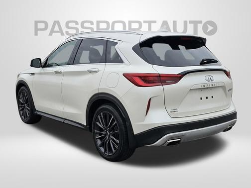 Majestic White 2022 INFINITI QX50 LUXE AWD