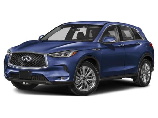 Hermosa Blue 2025 INFINITI QX50 Luxe AWD