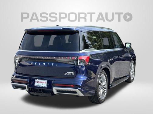 Grand Blue 2025 INFINITI QX80 Luxe