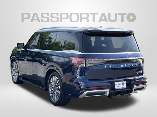 Grand Blue 2025 INFINITI QX80 Luxe