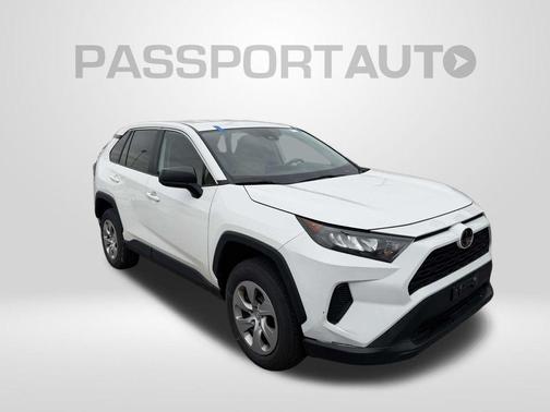 White 2022 Toyota RAV4 LE
