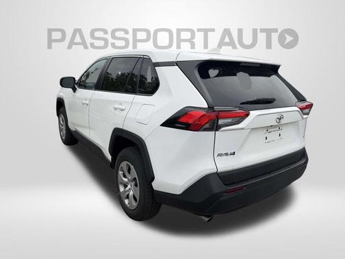 White 2022 Toyota RAV4 LE