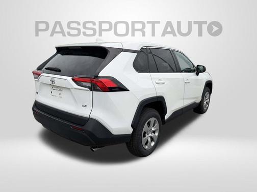 White 2022 Toyota RAV4 LE