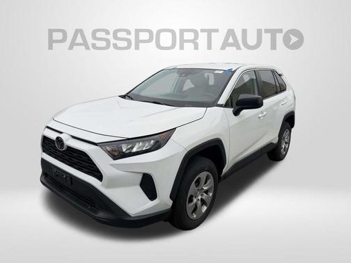 White 2022 Toyota RAV4 LE