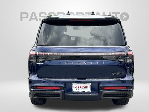Grand Blue/Black Obsidian 2025 INFINITI QX80 AUTOGRAPH AWD