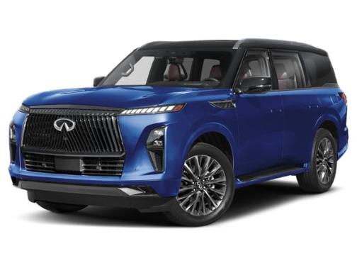 Grand Blue/Black Obsidian 2025 INFINITI QX80 AUTOGRAPH AWD