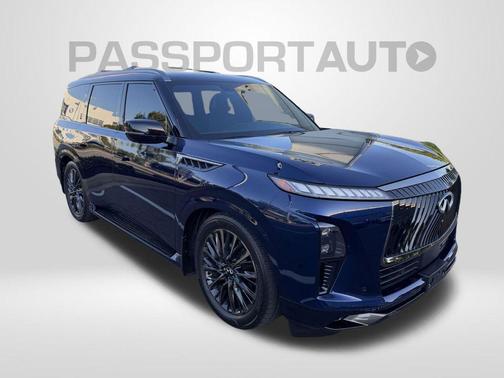 Grand Blue/Black Obsidian 2025 INFINITI QX80 AUTOGRAPH AWD