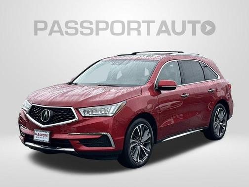 Performance Red Pearl 2020 Acura MDX 3.5L w/Technology Package