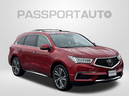 Performance Red Pearl 2020 Acura MDX 3.5L w/Technology Package