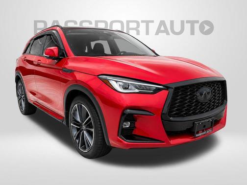 Dynamic Sunstone Red 2023 INFINITI QX50 SPORT AWD