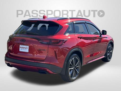 Dynamic Sunstone Red 2023 INFINITI QX50 SPORT AWD