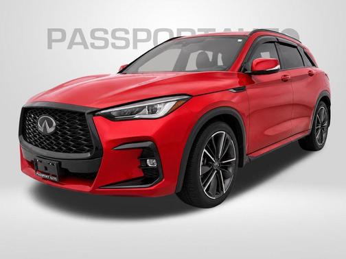 Dynamic Sunstone Red 2023 INFINITI QX50 SPORT AWD