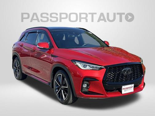 Dynamic Sunstone Red 2023 INFINITI QX50 SPORT AWD