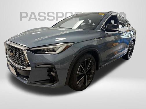 Slate Gray 2022 INFINITI QX55 ESSENTIAL