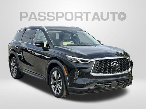 Mineral Black 2023 INFINITI QX60 Luxe