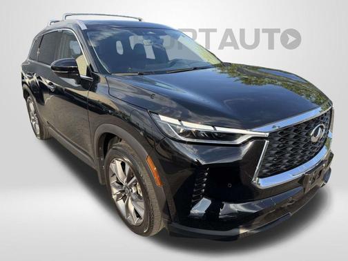 Mineral Black 2025 INFINITI QX60 Luxe