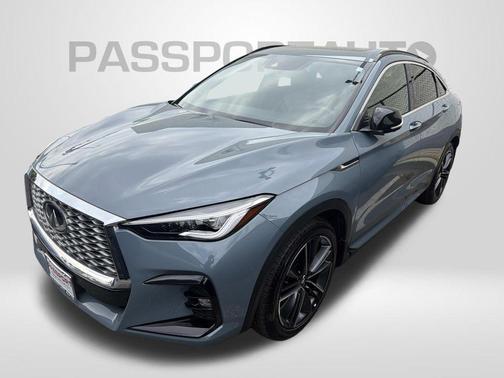 Slate Gray 2025 INFINITI QX55 ESSENTIAL