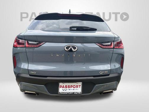 Slate Gray 2025 INFINITI QX55 ESSENTIAL