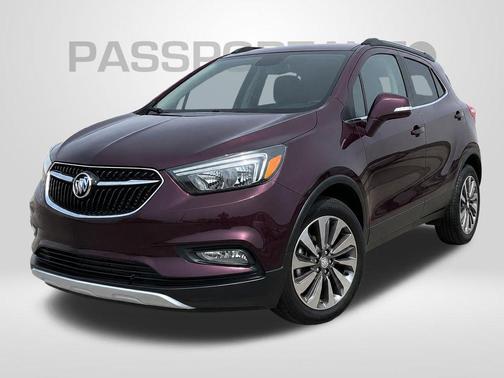 Black Cherry Metallic 2017 Buick Encore Preferred II