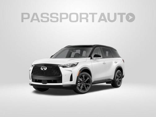 Radiant White/Black Obsidian 2027 INFINITI QX60 AUTOGRAPH