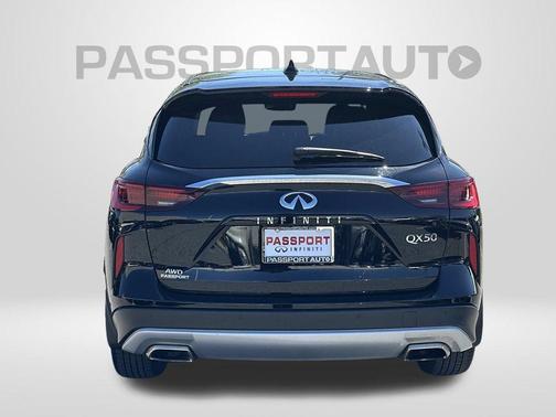 Black Obsidian 2023 INFINITI QX50 PURE AWD