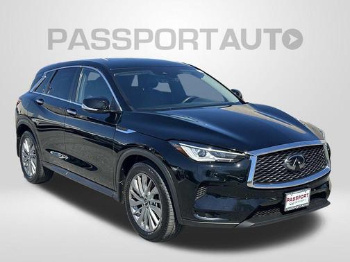 Black Obsidian 2023 INFINITI QX50 PURE AWD